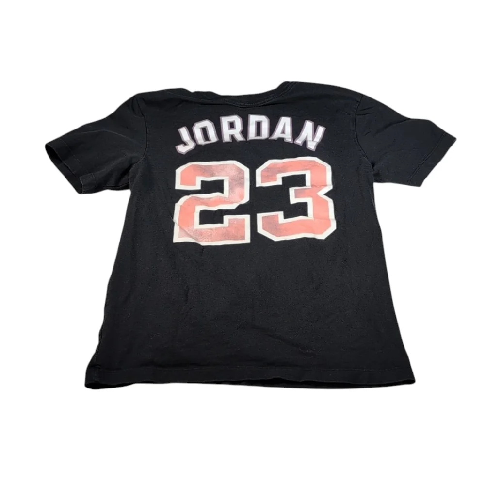 Jordan Sport DNA Black T-Shirt Logo Front #23 on Back Size Small